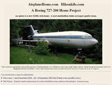 Tablet Screenshot of airplanehome.com